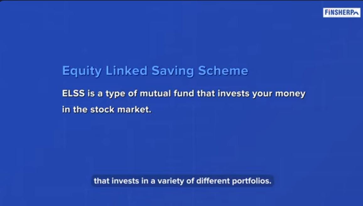 The Smart Investor's Guide to ELSS Mutual Funds for Tax Savings - What is ELSS (Equity Linked Saving Scheme) - Finsherpa